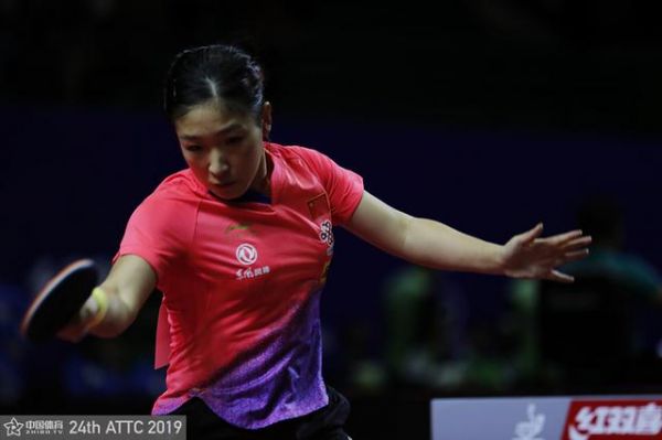 亚锦赛中国女团半决赛对新加坡 日本战中国台北