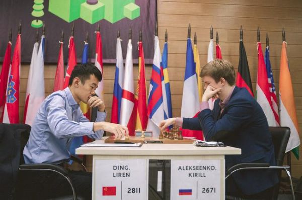 国象世界杯16进8首回合战罢 丁立人余秧漪皆和棋