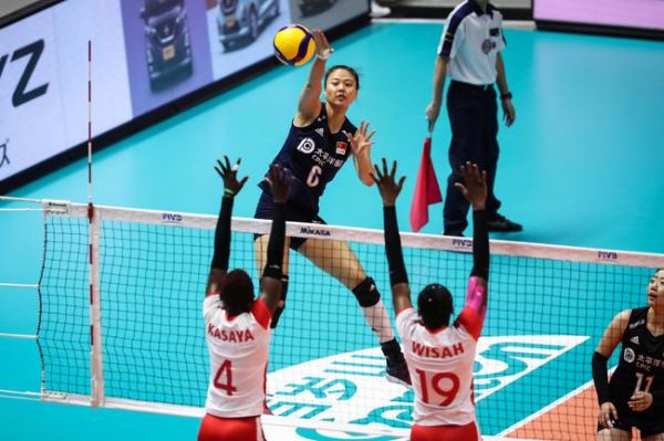 统计-龚翔宇13分获得分王 失误中国女排6-26领先