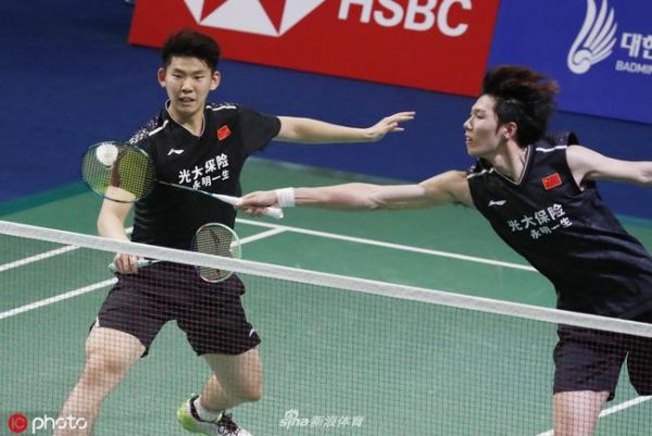韩国赛双塔组合狂救10局点仍告负 国羽男双覆没