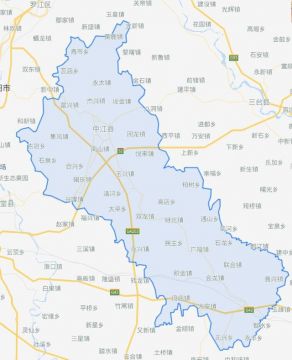 讨论中江县属于哪个市？