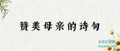分析赞美母亲的诗句