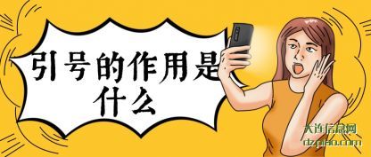 说说引号的作用是