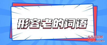 体会形容老的词语