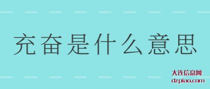 聊聊充奋是什么意思
