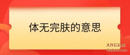 体无完肤(fu)的意思