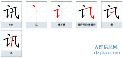 讯组词,讲述讯字组词,分享讯怎么组词